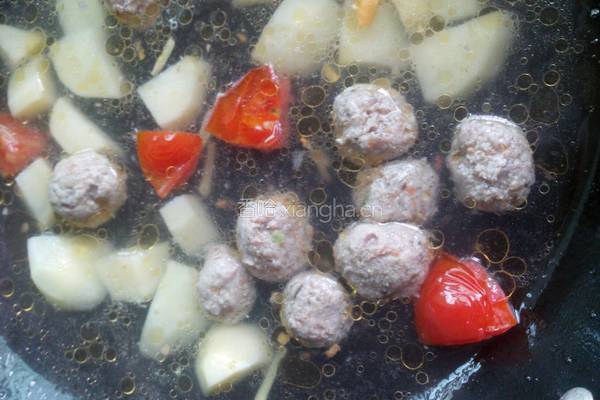 牛肉丸汤的做法图解7