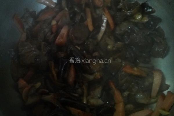 蘑菇火腿小白菜的做法图解6