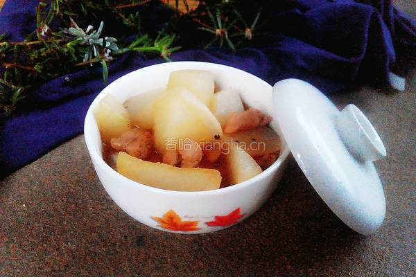 水煮白萝卜