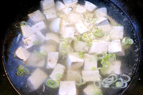 菠菜豆腐的做法图解5