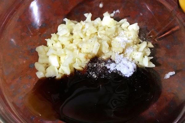 蒜烤茄子的做法图解4