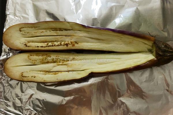 蒜烤茄子的做法图解6