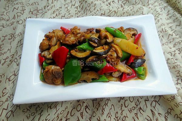 蘑菇鸡腿的做法图解13