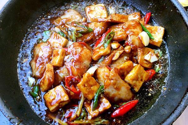 鱼烧豆腐的做法图解12