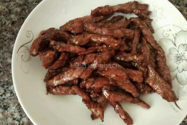 草菇蚝汁牛柳的做法图解6