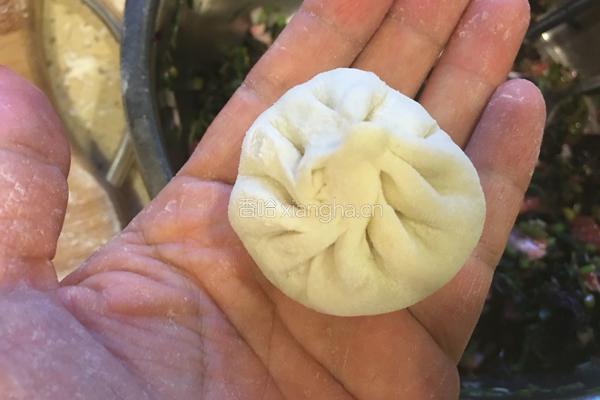 苋菜包子的做法图解11