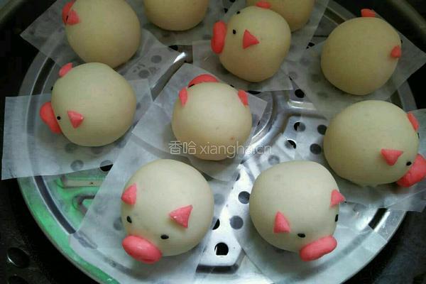 香芋包子的做法图解10