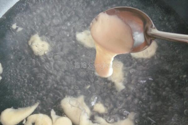 菜汤面疙瘩的做法图解4
