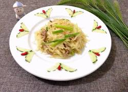 肉丝炒土豆