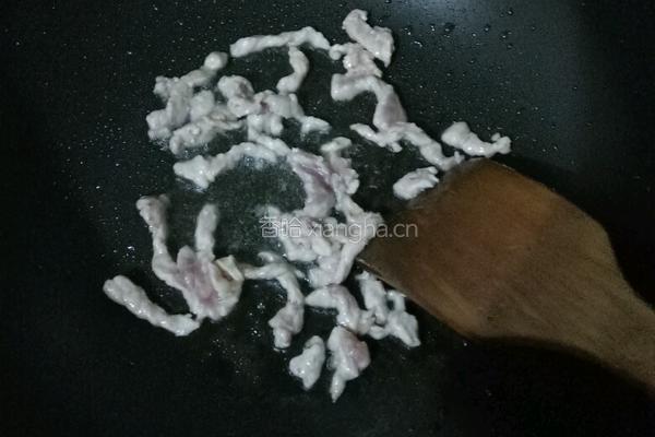 肉丝炒土豆的做法图解3