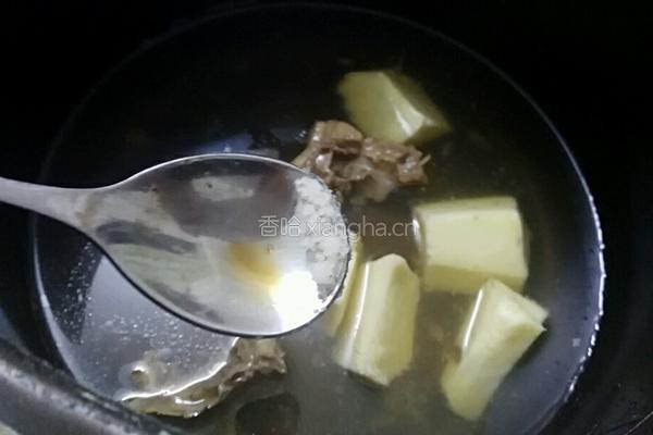 鲜笋老鸭汤的做法图解6