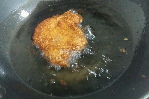 酥炸猪排的做法图解8