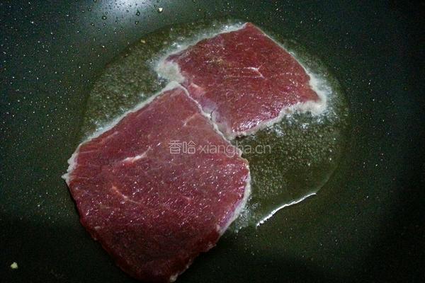 洋葱牛排的做法图解3