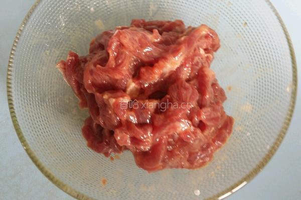 胡萝卜炒牛肉丝的做法图解3