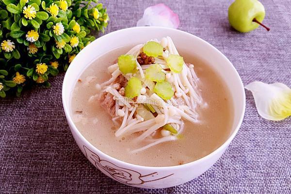 金针菇羊肉的做法图解6