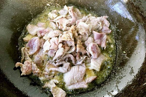 青椒小炒肉的做法图解5