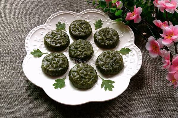 原味艾叶饼的做法图解11