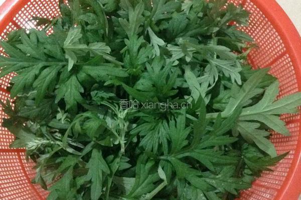 原味艾叶饼的做法图解1