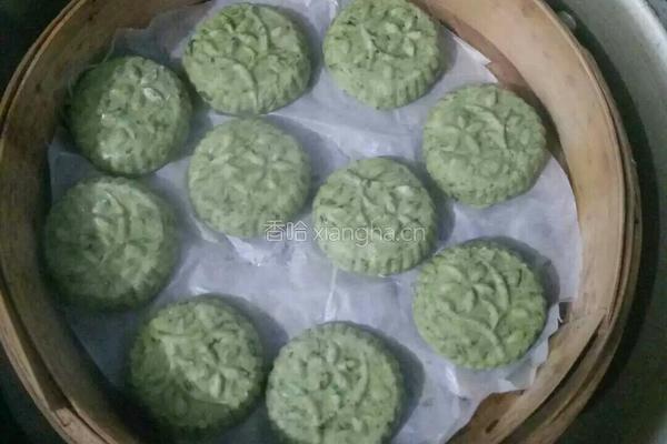 原味艾叶饼的做法图解10