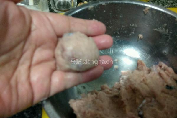 爽滑手打鱼丸的做法图解7