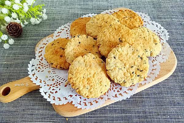 芝麻燕麦饼干的做法图解10