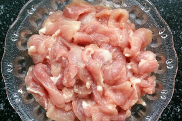 西芹炒肉片的做法图解2