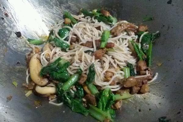 南昌炒米粉的做法图解8
