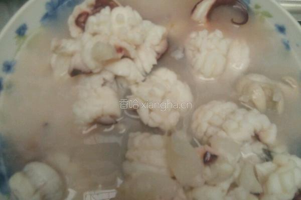 蒸鱿鱼须的做法图解3