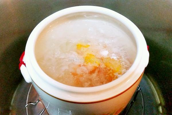 木瓜炖燕窝的做法图解6