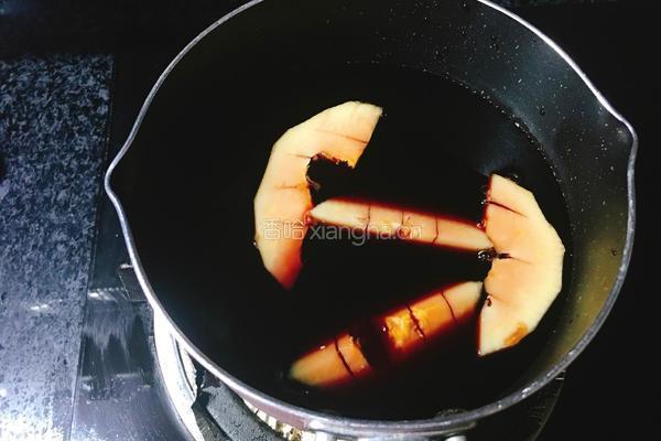 红酒木瓜的做法图解4