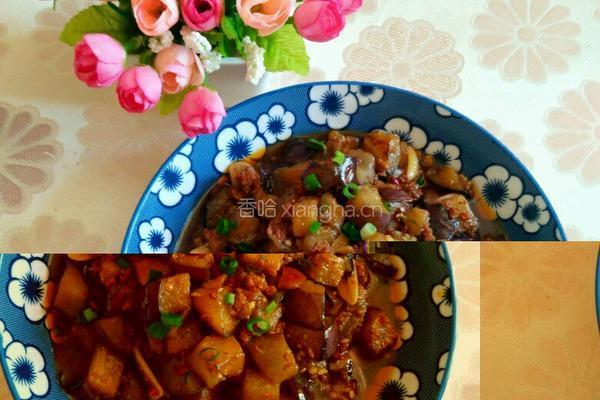 肉末茄子的做法图解7