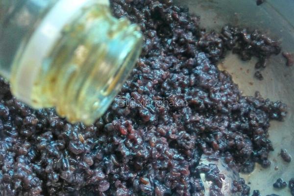 黑糯米盏的做法图解6