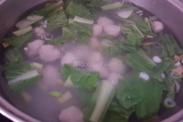丸子粉丝汤的做法图解6