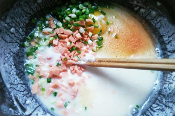 煎薄饼的做法图解4