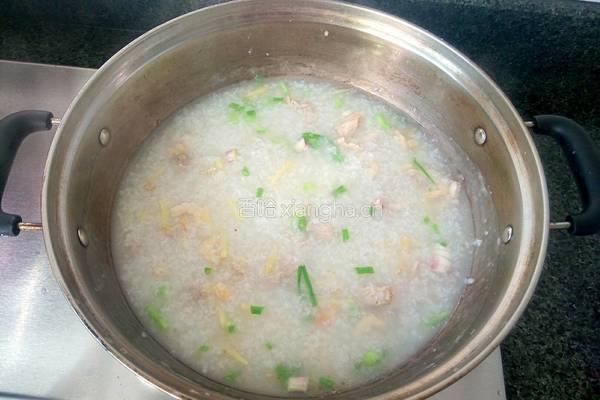 虾米瘦肉粥的做法图解6