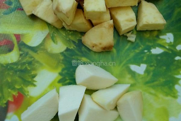 红薯香芋糖水的做法图解1