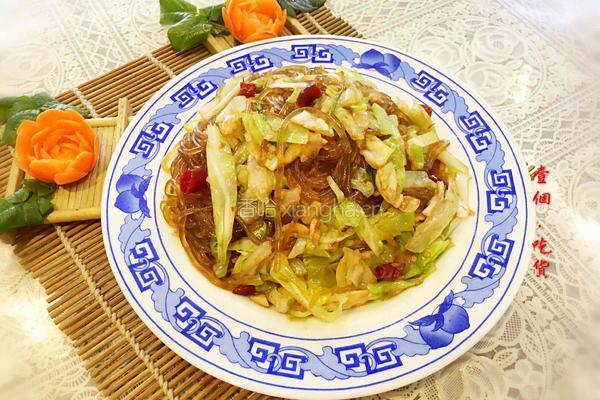 粉丝莲白的做法图解10