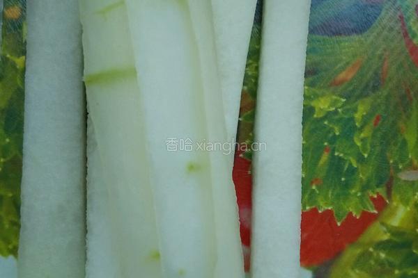 柠檬瓜条的做法图解1