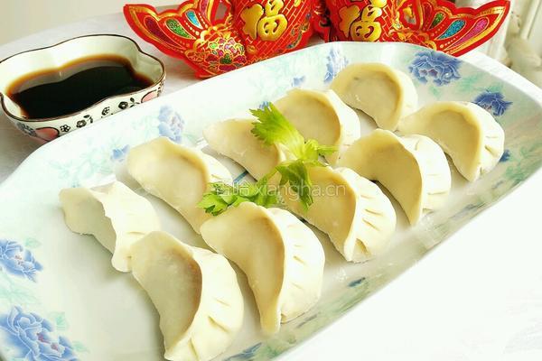 芹菜羊肉水饺的做法图解11