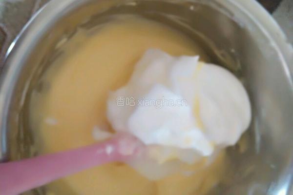 蔓越莓糯米戚风蛋糕的做法图解11