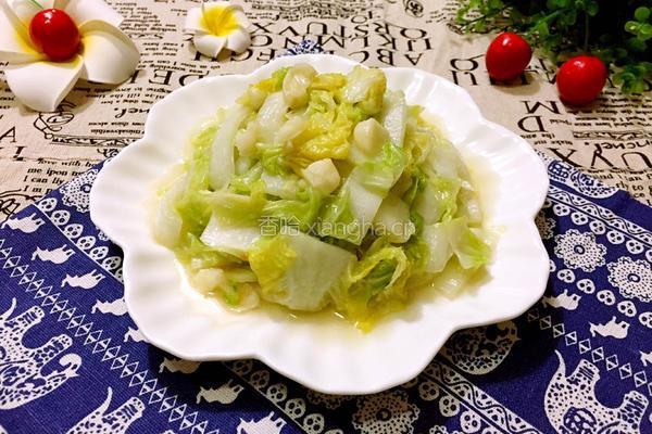 清炒奶白菜的做法图解6