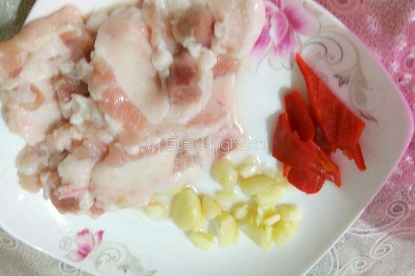豆角回锅肉的做法图解2