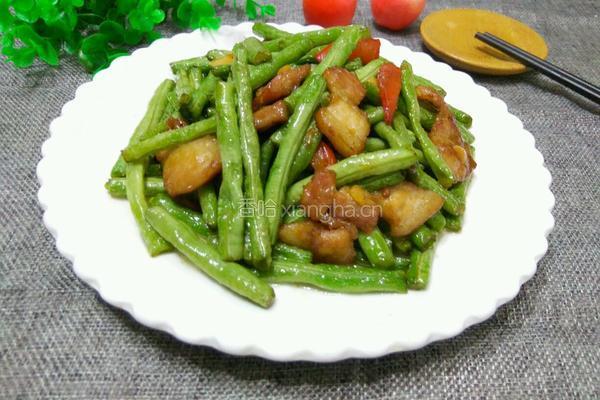 豆角回锅肉的做法图解9