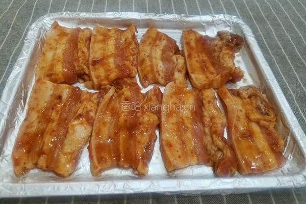 烧烤五花肉的做法图解4