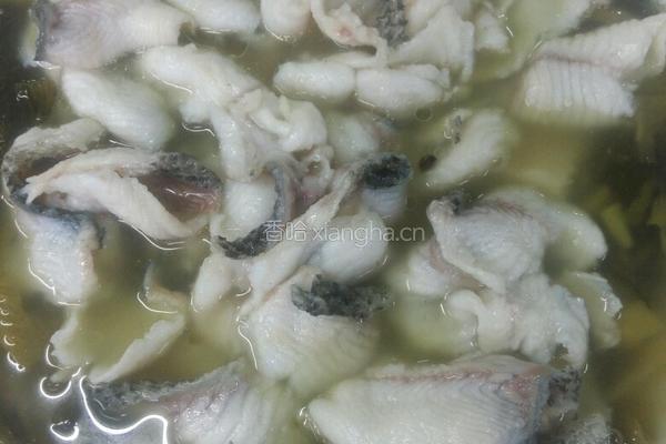 腌腌菜酸菜鱼的做法图解4