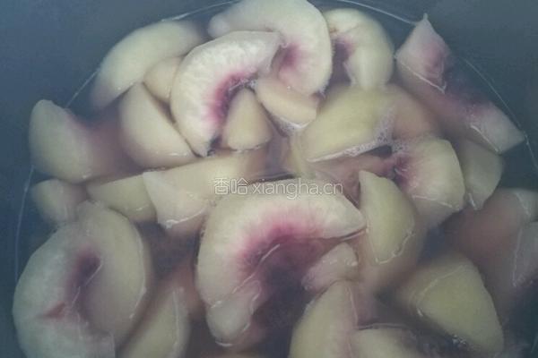 桃罐头的做法图解4