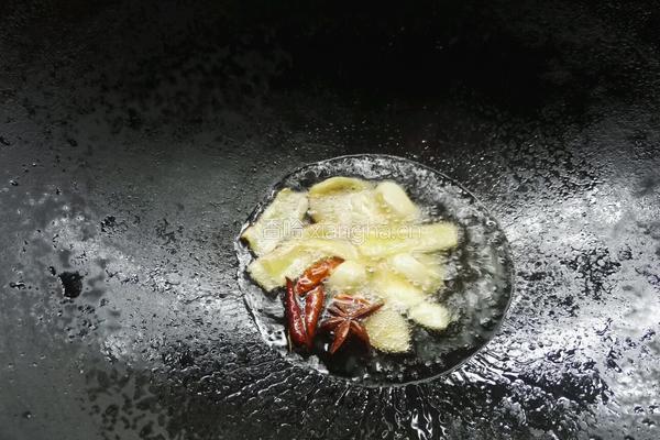 炒鸭的做法图解4