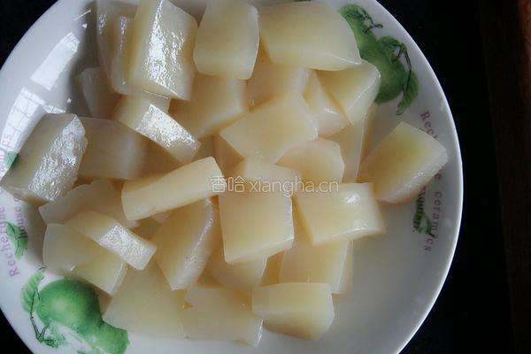 开胃魔芋豆腐的做法图解1
