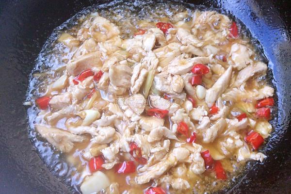 麻辣鸡片的做法图解9