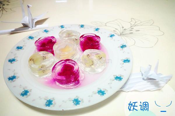 凉粉水果冻的做法图解5
